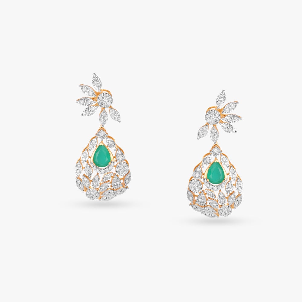 Verdant Radiance Diamond Necklace Set,,hi-res image number null