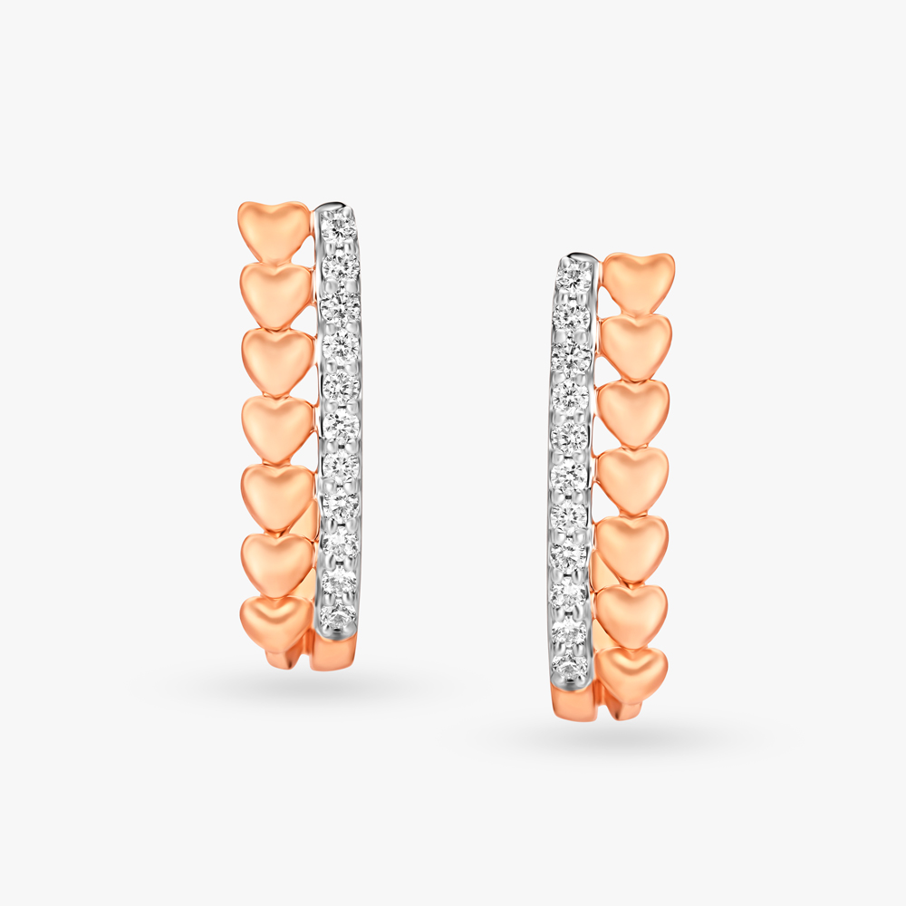 Petite Amour Diamond Stud Earrings,,hi-res image number null