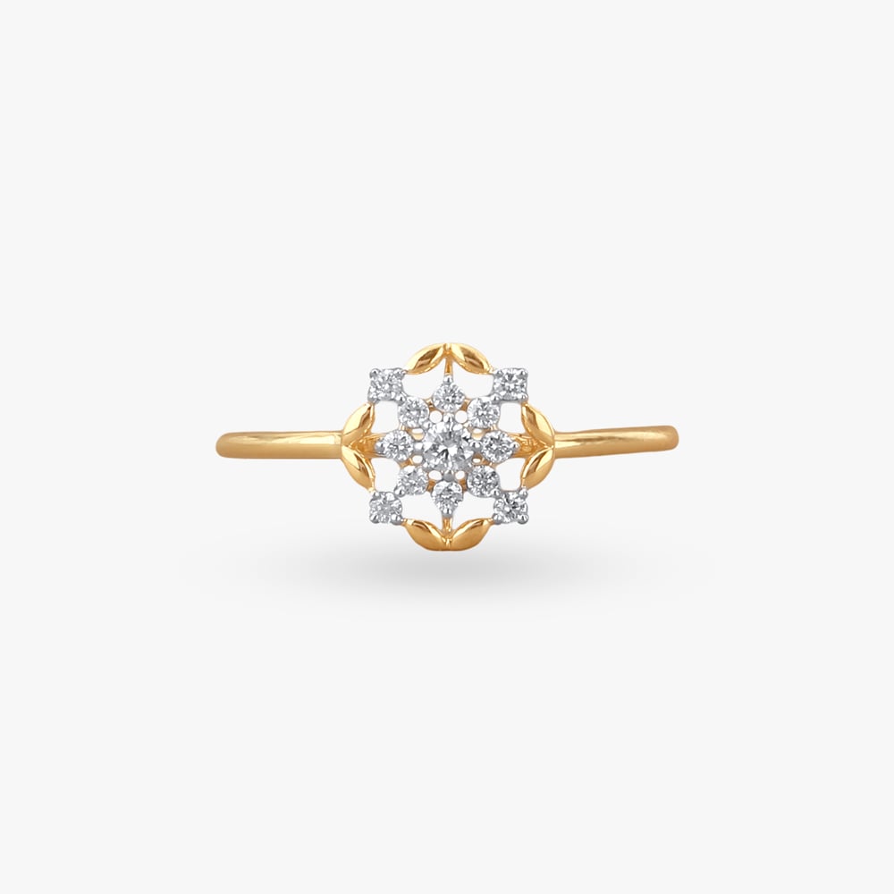 Snowflake Glow Diamond Ring,,hi-res image number null