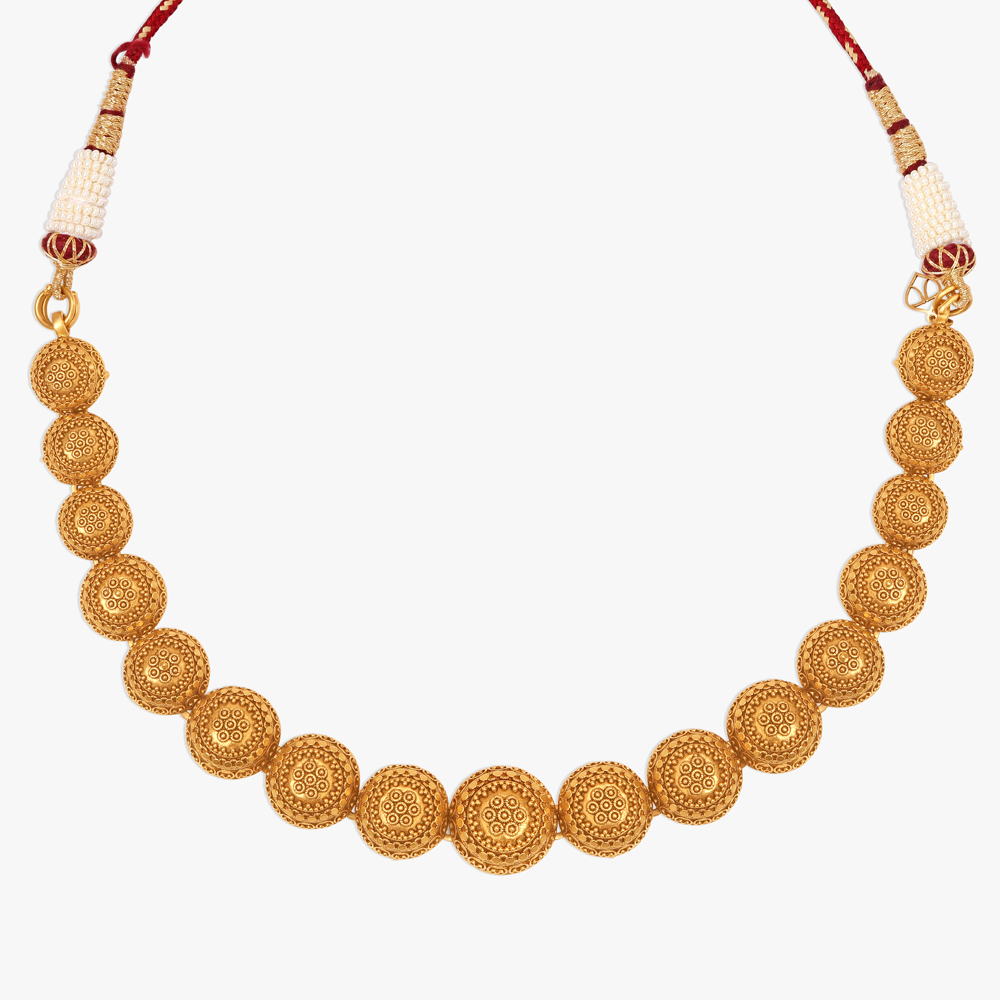 Opulent Filigree Work Choker Necklace Set,,hi-res image number null