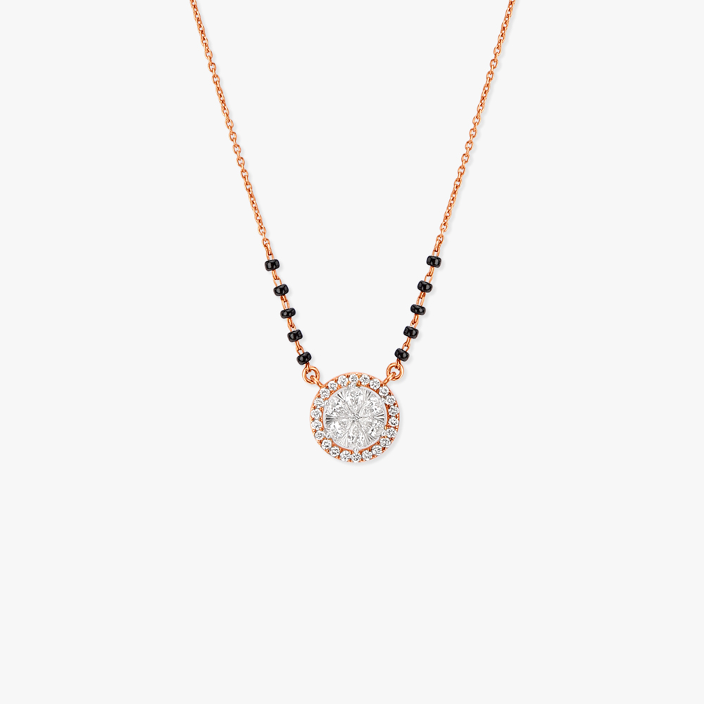 Studded Elegance Diamond Mangalsutra,,hi-res image number null