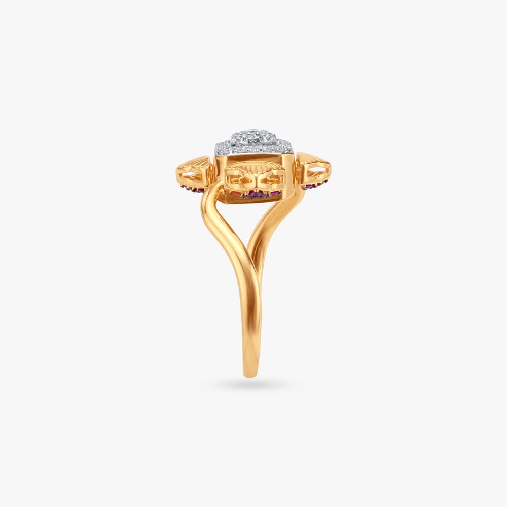 Royal Twirl Diamond Ring,,hi-res image number null