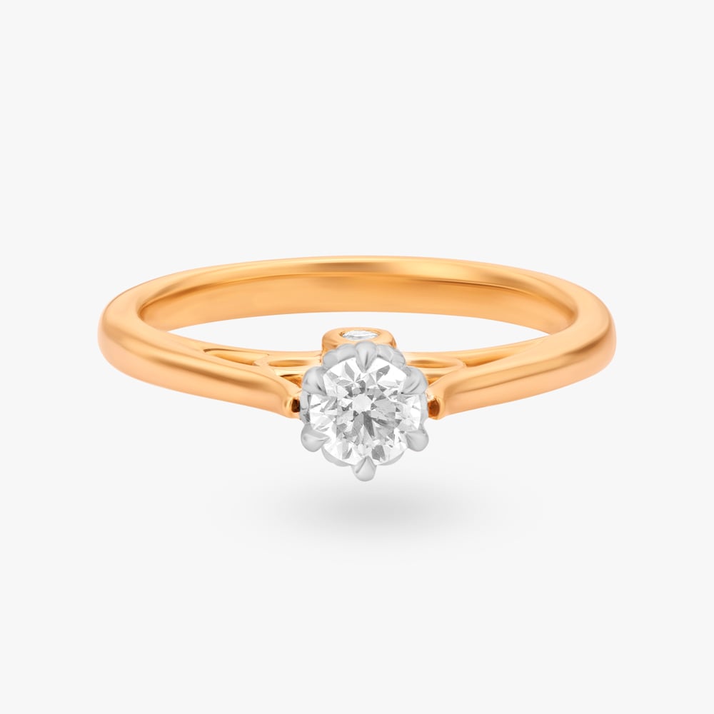 Blooming Radiance Solitaire Ring,,hi-res image number null