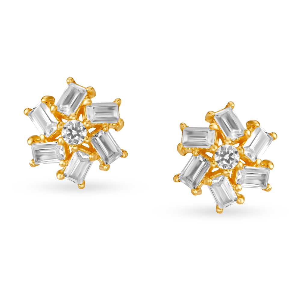 

Flawless Gold Stud Earrings for Kids