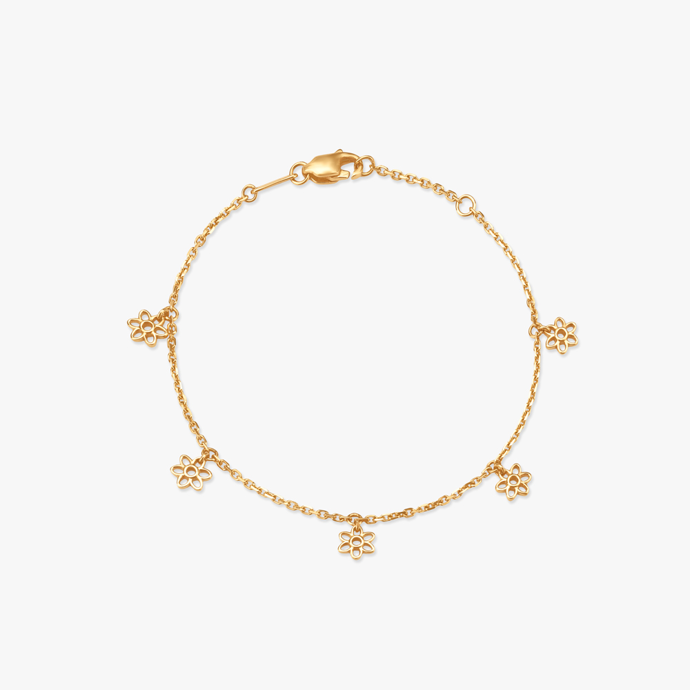Daisy Drift Gold Bracelet,,hi-res image number null