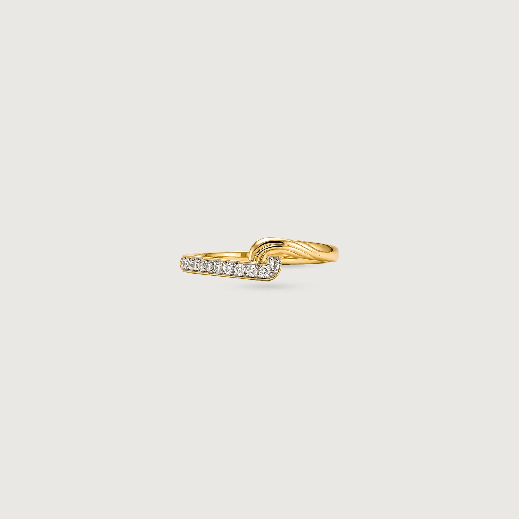 Subtle Offset Diamond Ring,,hi-res image number null