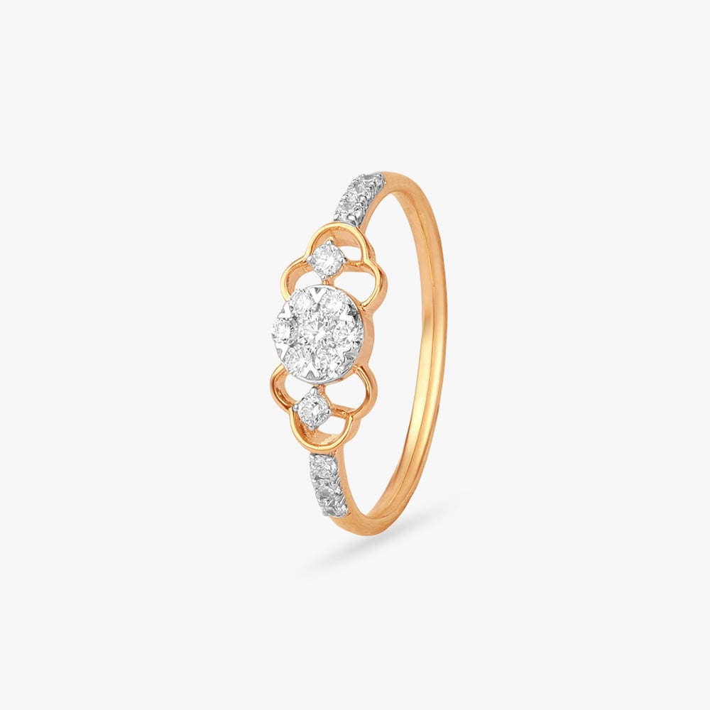 Bloom Crest Diamond Ring,,hi-res image number null