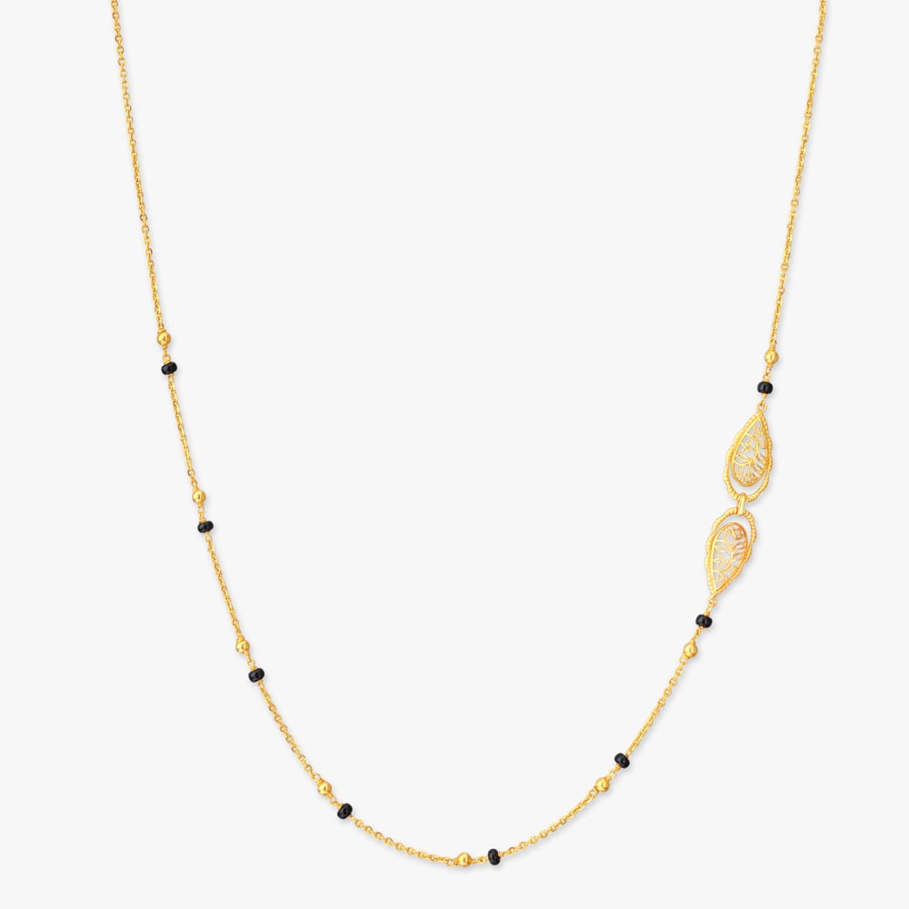 Elegant Dainty Gold Mangalsutra,,hi-res image number null