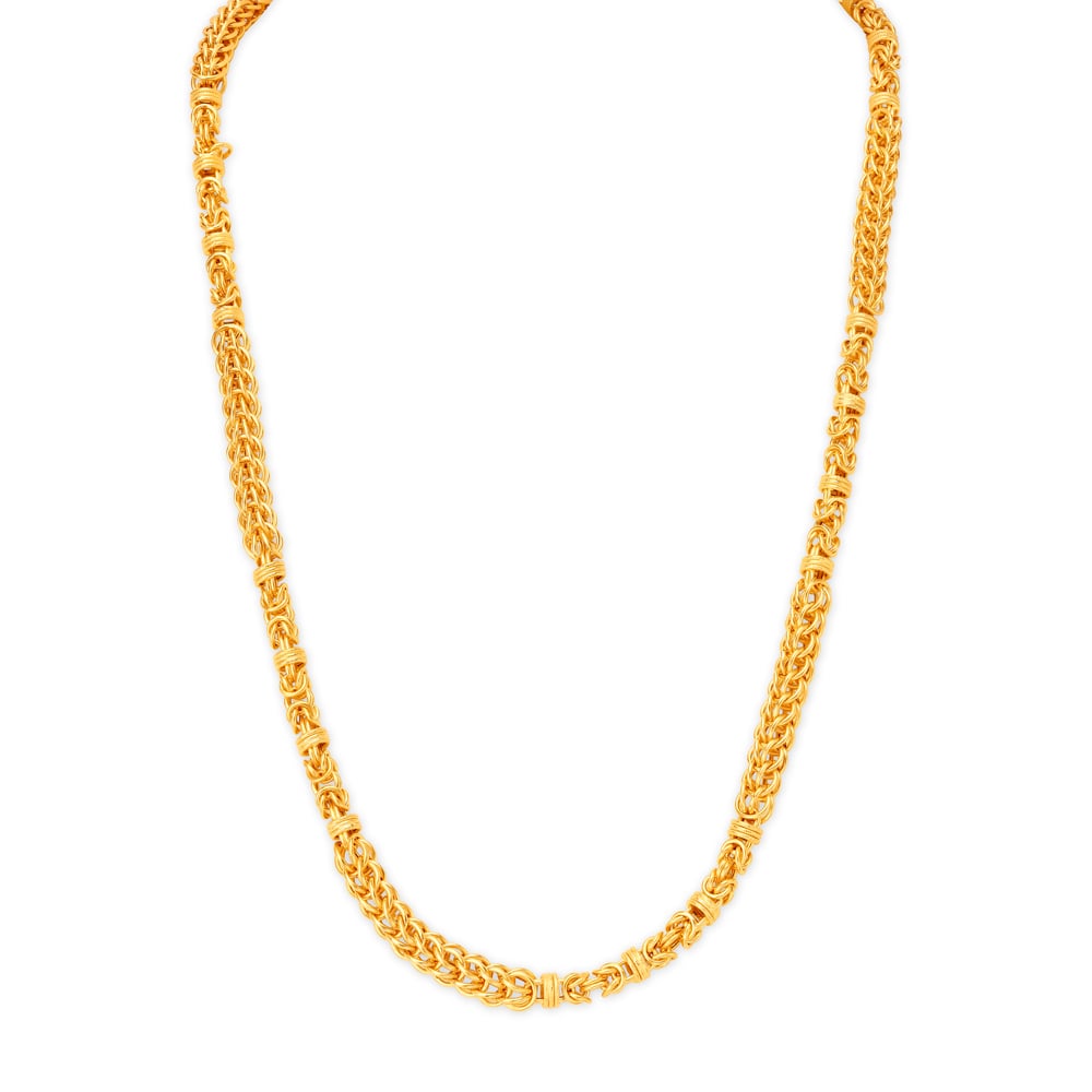 Gold chain on men deals