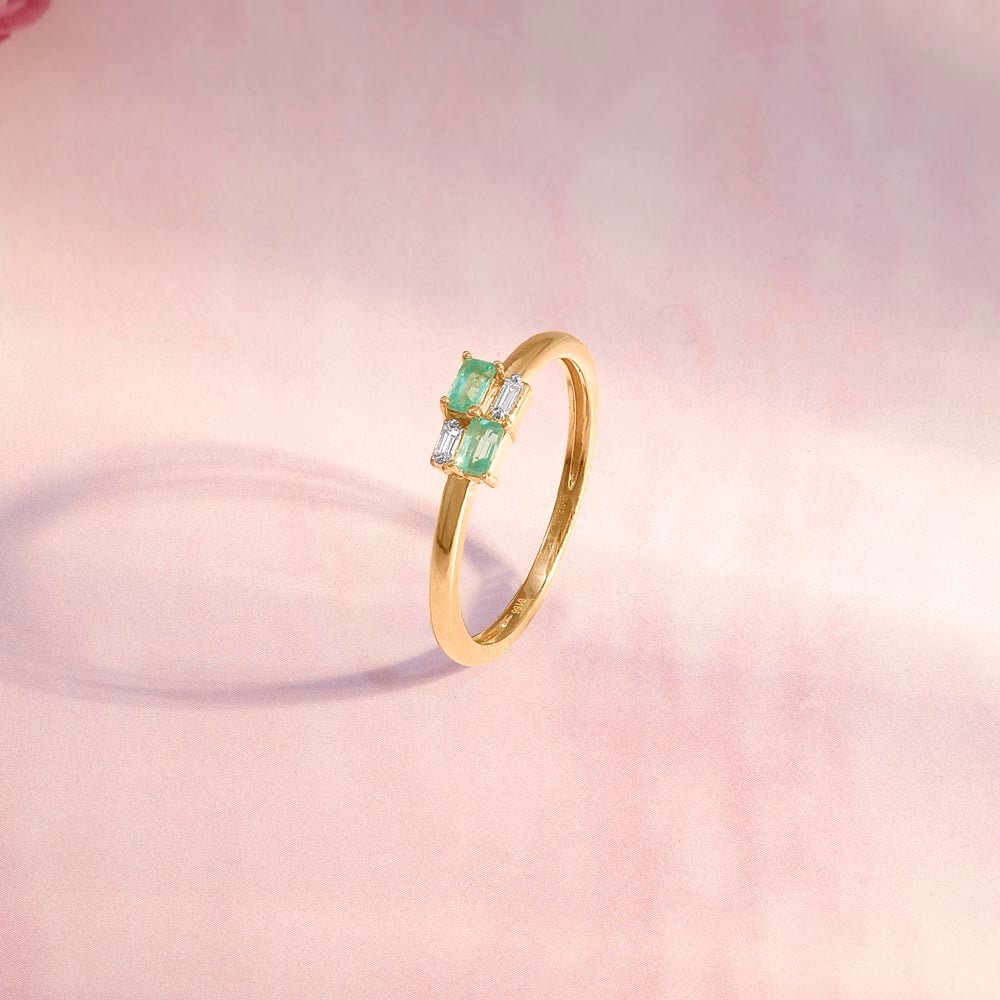 Verdant Duo Diamond Ring,,hi-res image number null