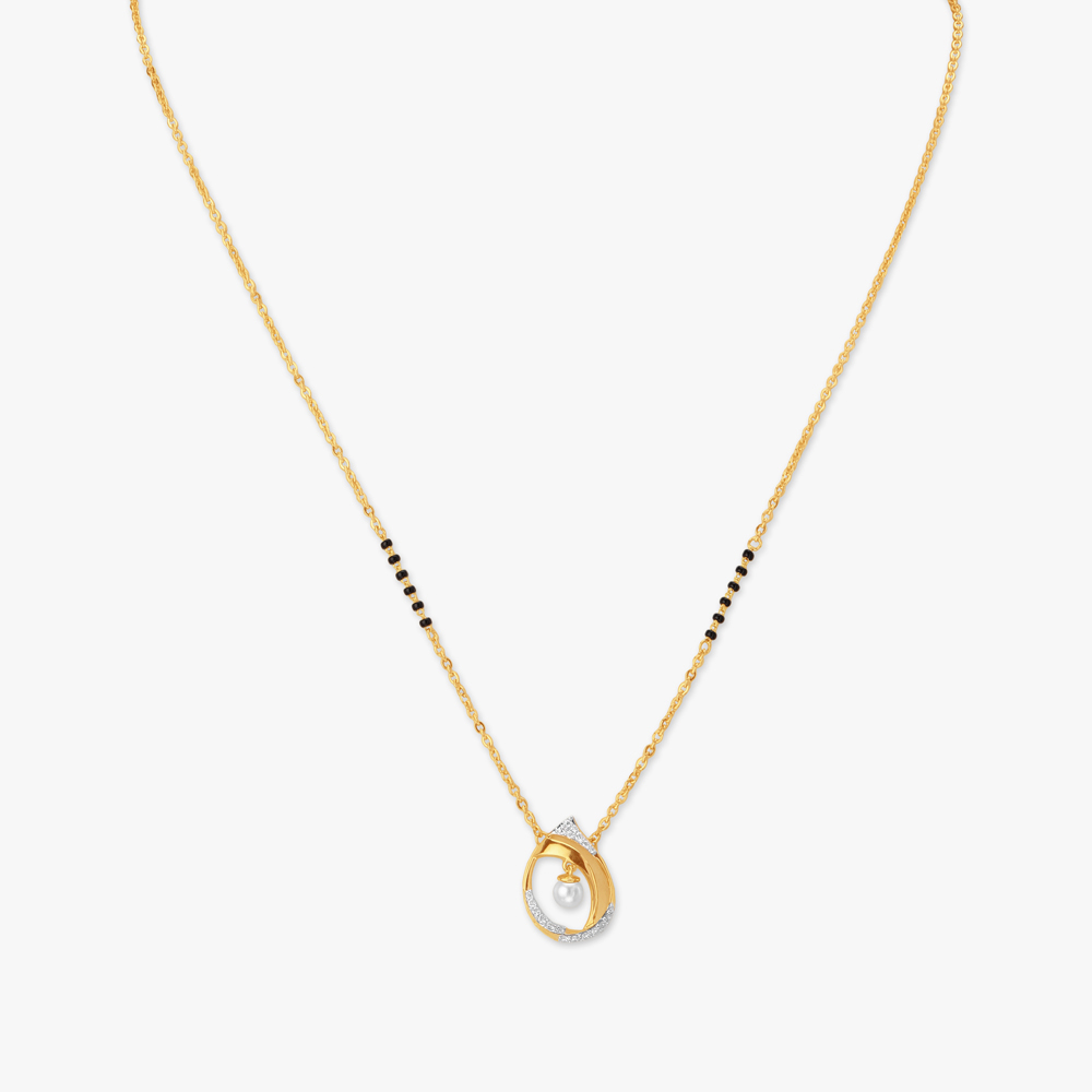 Raindrop Bliss Diamond Mangalsutra,,hi-res image number null