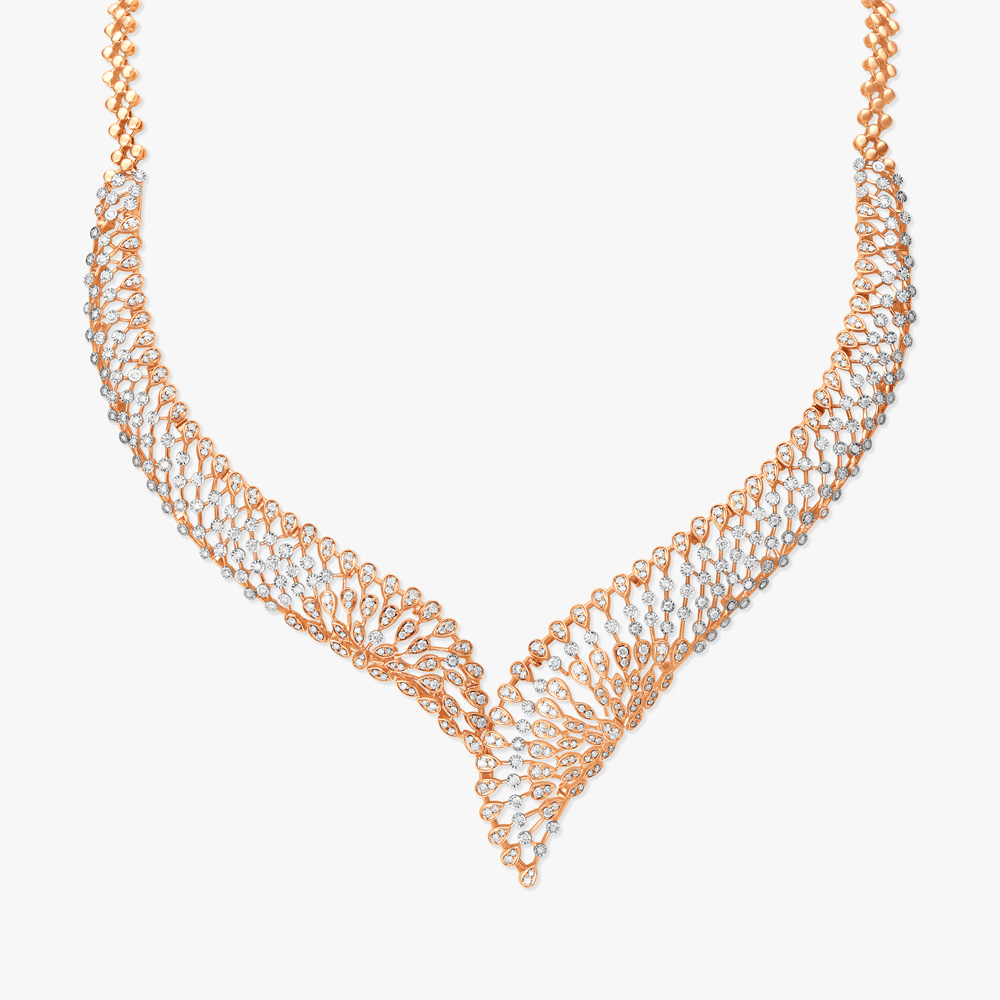 Statement of Elegance Diamond Necklace Set,,hi-res image number null