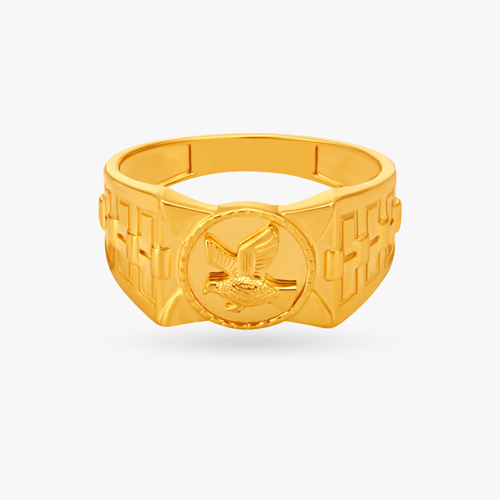 Bold Eagle Ring for Men,,hi-res image number null