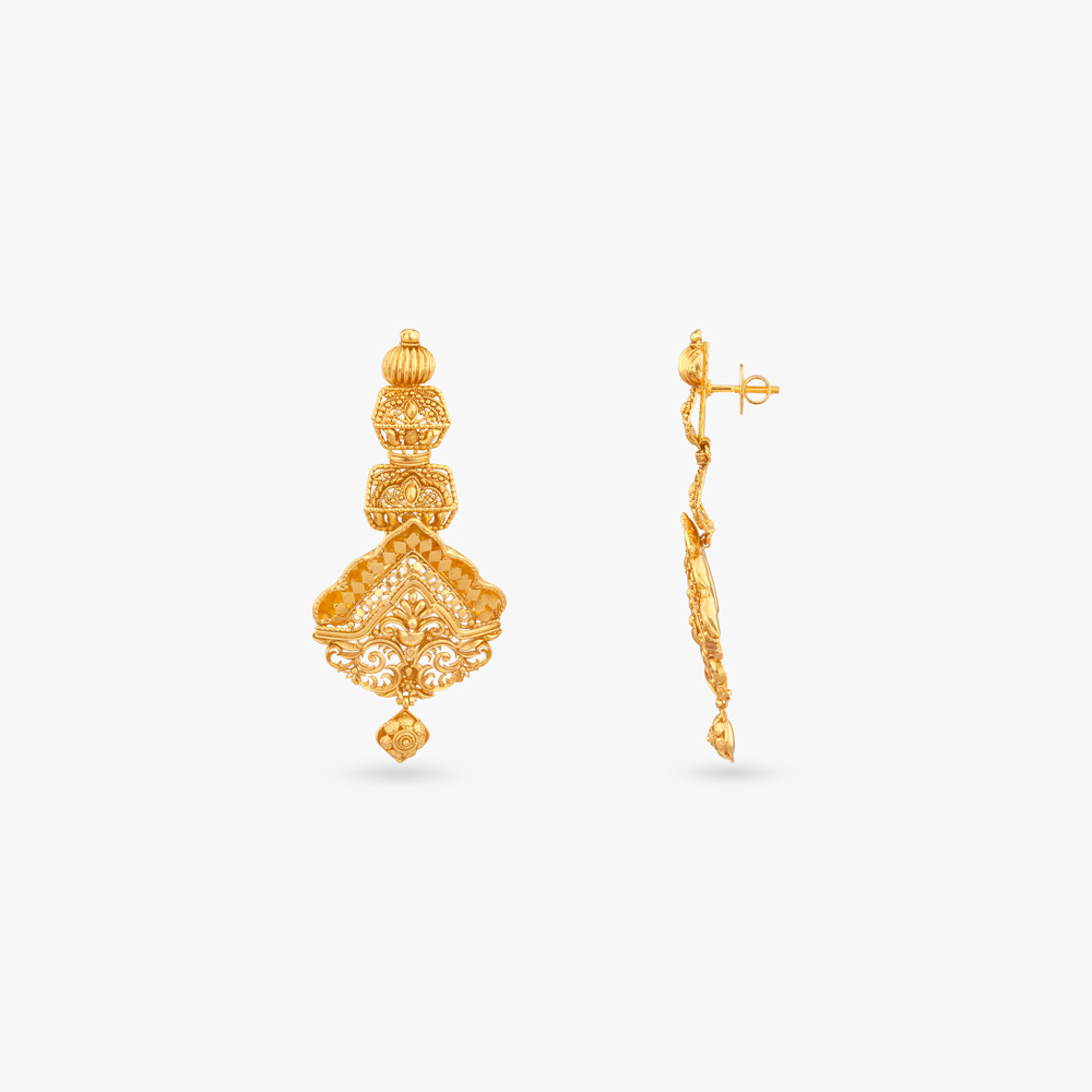 Whispering Vines Gold Necklace Set,,hi-res image number null