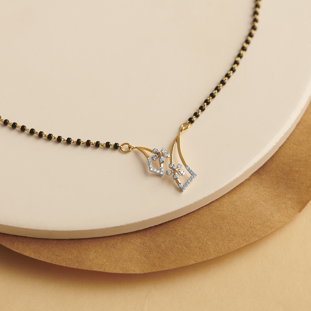 Bright Love Diamond Mangalsutra