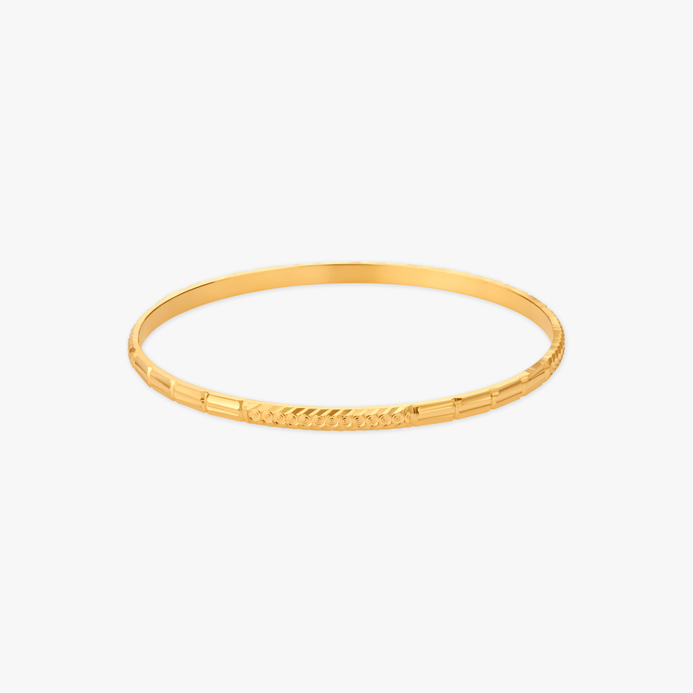 Radiant Texture Gold Bangles,,hi-res image number null