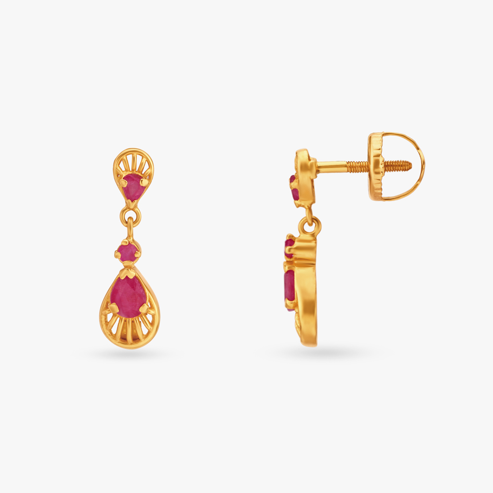 Cascading Pendant and Earrings Set,,hi-res image number null