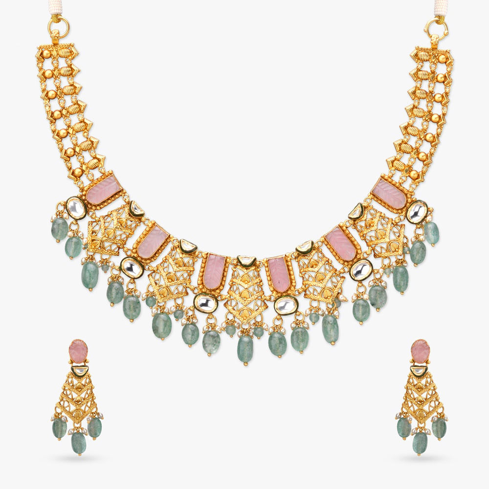 Heritage Rose Gold Necklace set,,hi-res image number null