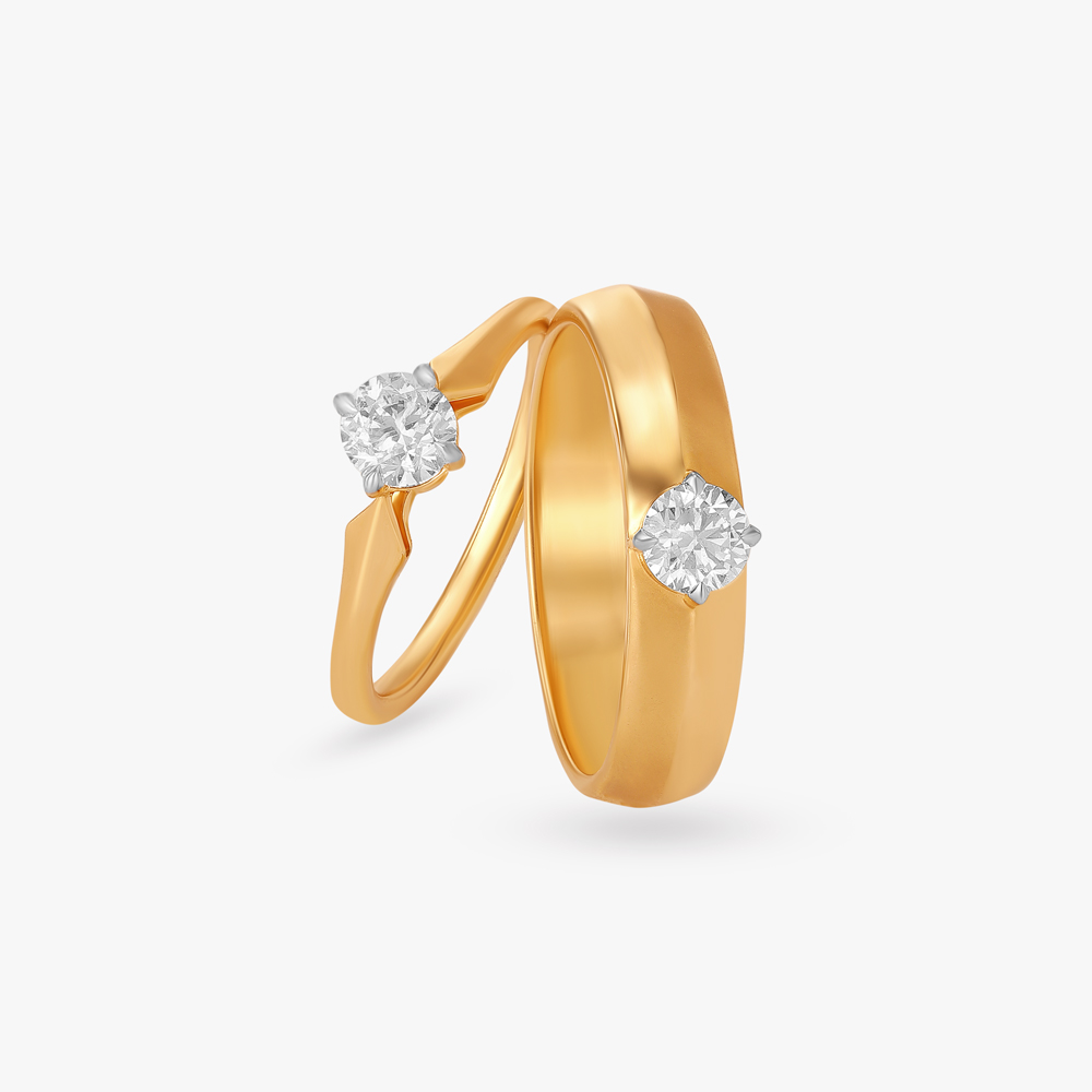 Infinite Love Diamond Couple Rings,,hi-res image number null