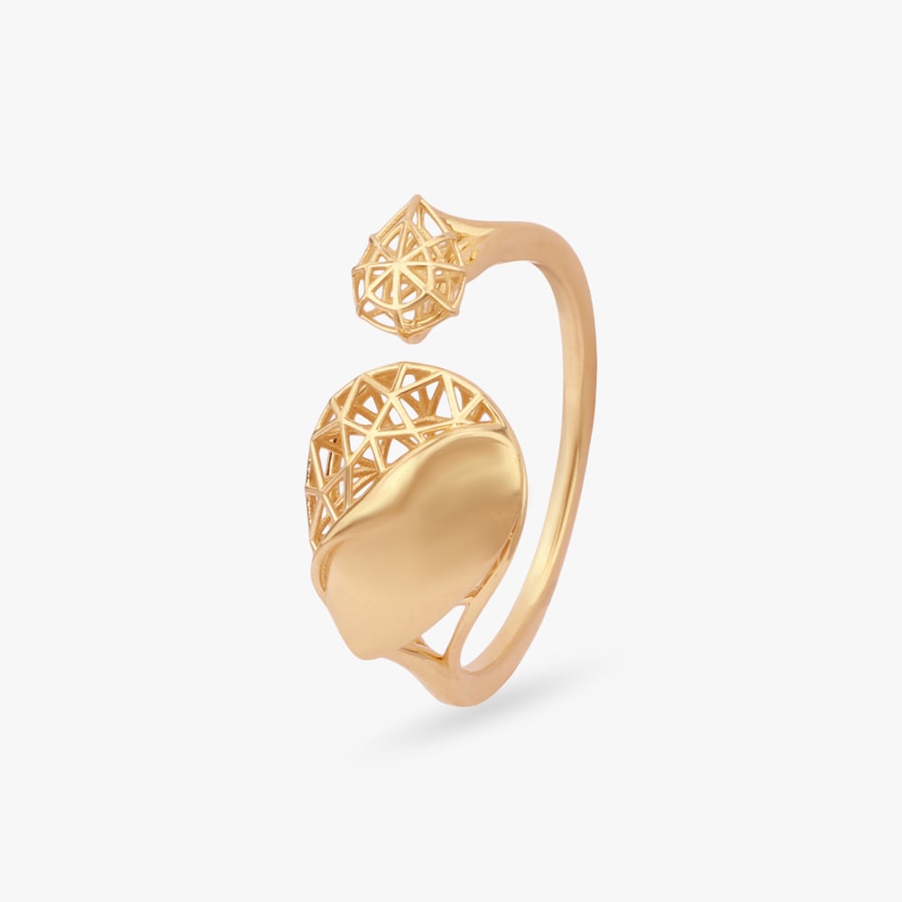 

Marquise Wrap Gold Ring