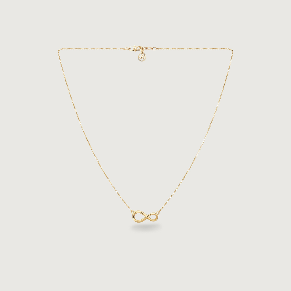 Infinity Love Gold Necklace,,hi-res image number null