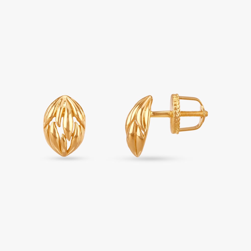 Lotus Orb Gold Pendant and Earrings Set,,hi-res image number null