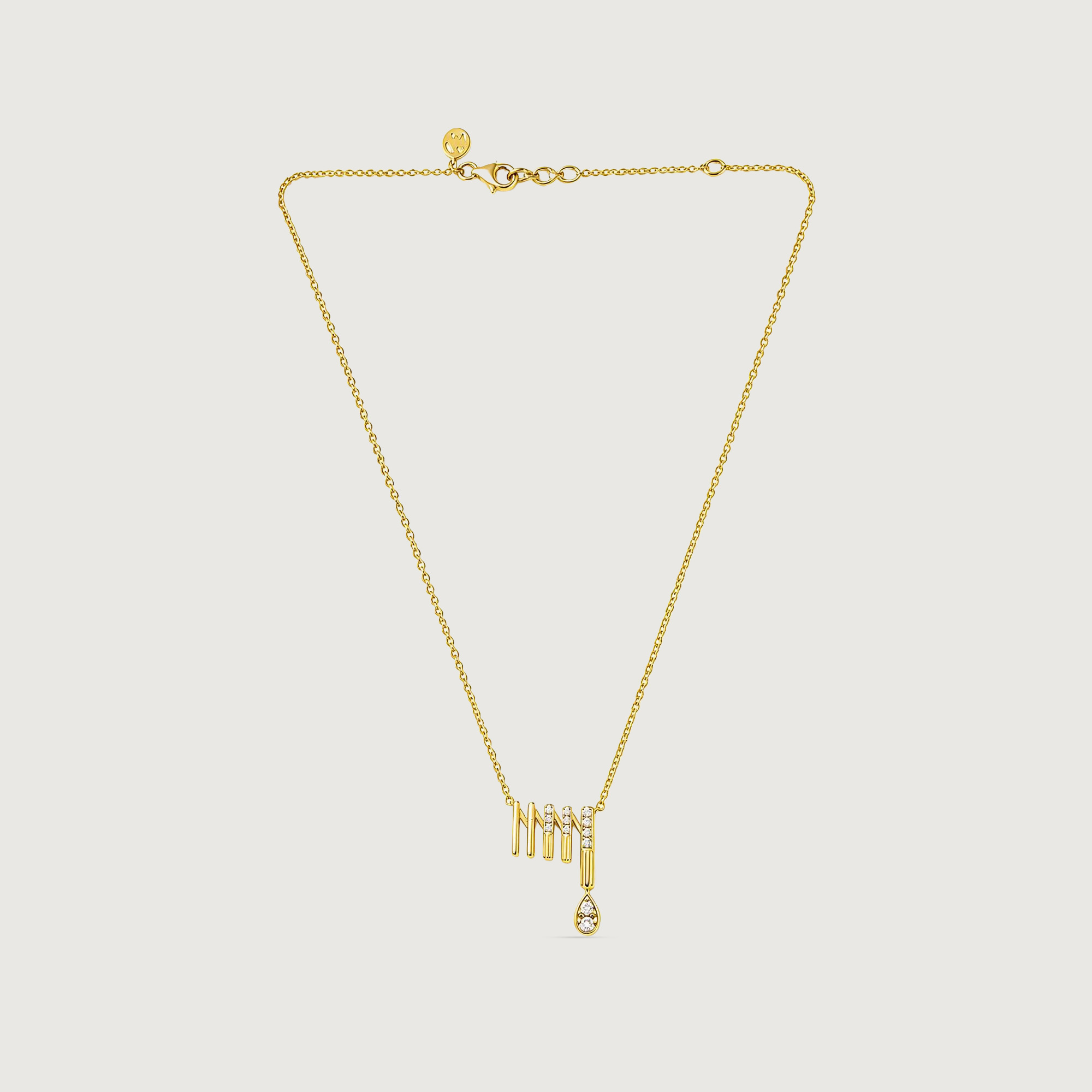 Measured Rhythm Diamond Necklace,,hi-res image number null