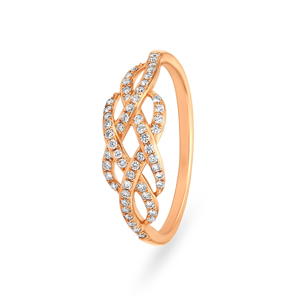 Criss Cross Diamond Ring,,hi-res image number null