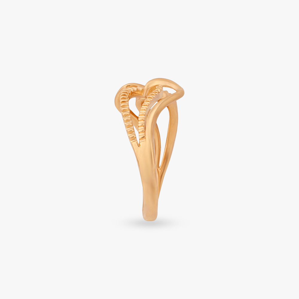 Bold Loop Gold Ring,,hi-res image number null