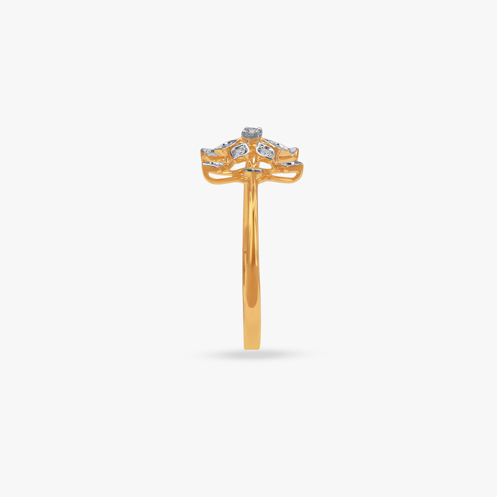 Sunlit Lotus Diamond Ring,,hi-res image number null