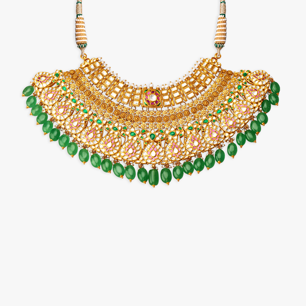 Royal Canopy Gold Necklace set,,hi-res image number null