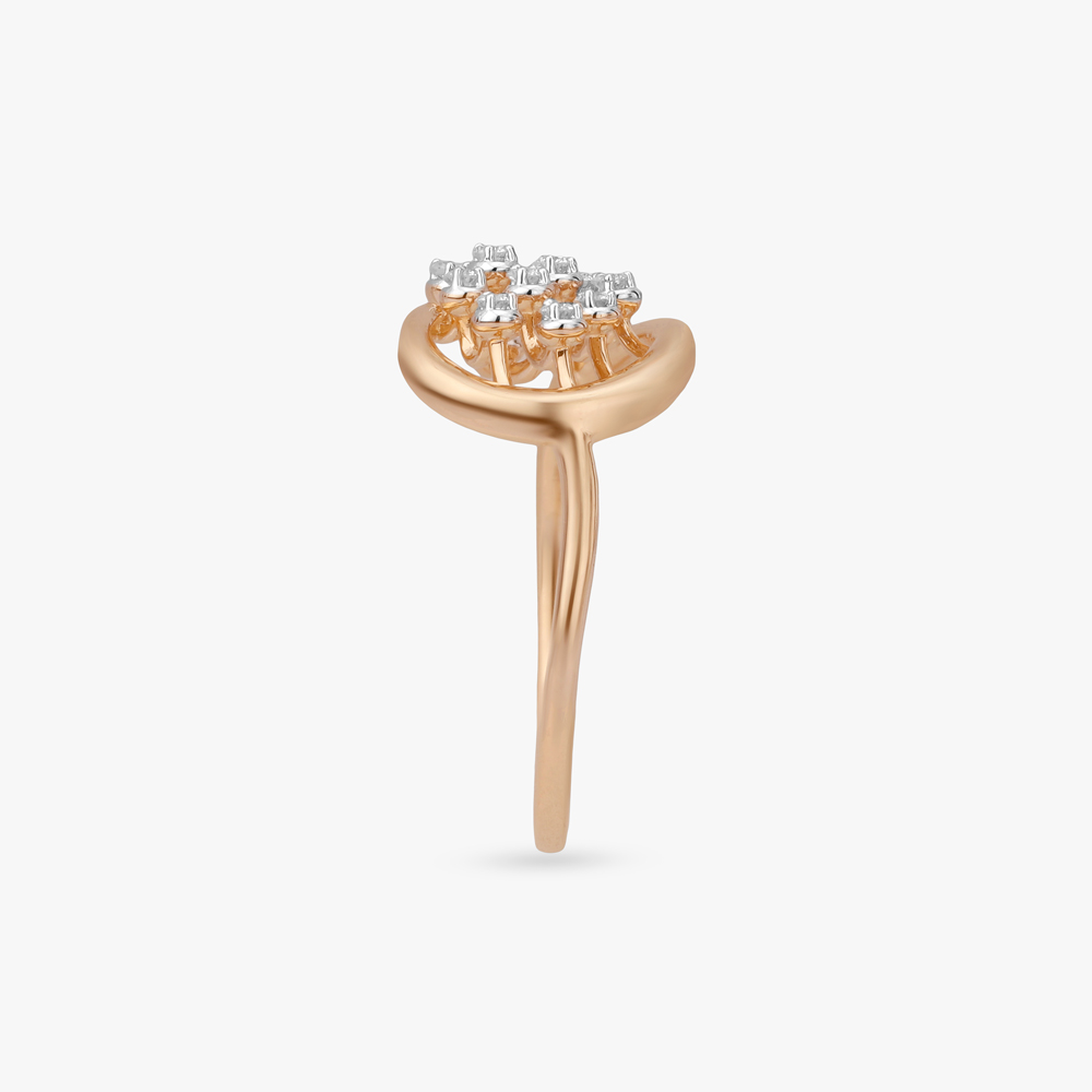 Radiant Petal Diamond Ring,,hi-res image number null