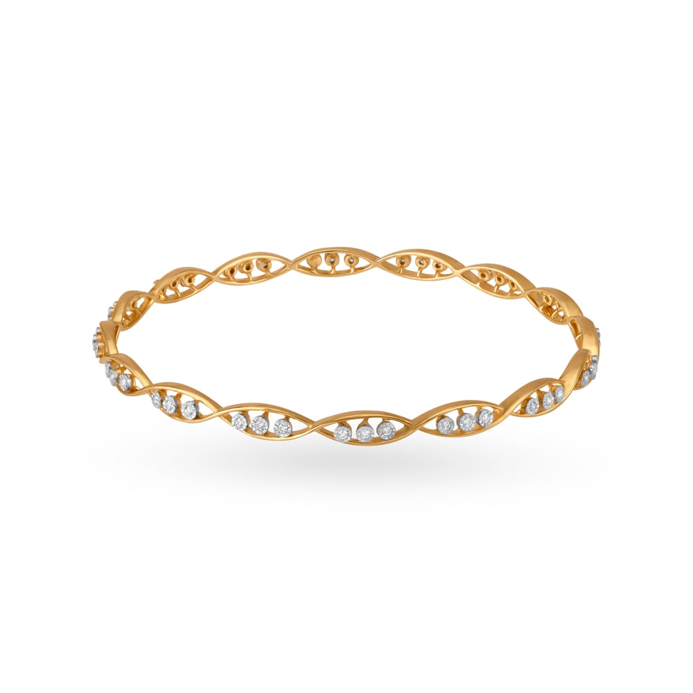 Fashionable Diamond Bangle,,hi-res image number null