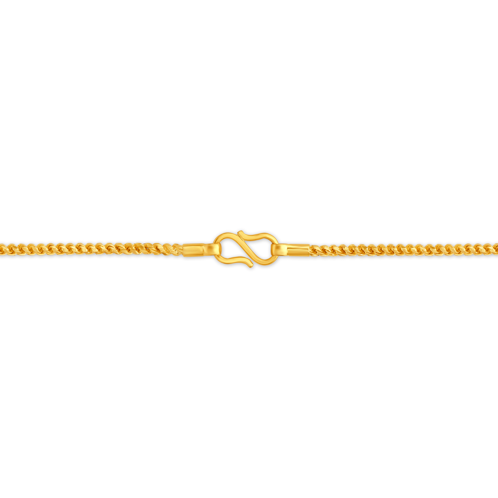 Beautiful Yellow Gold Spiral Chain,,hi-res image number null