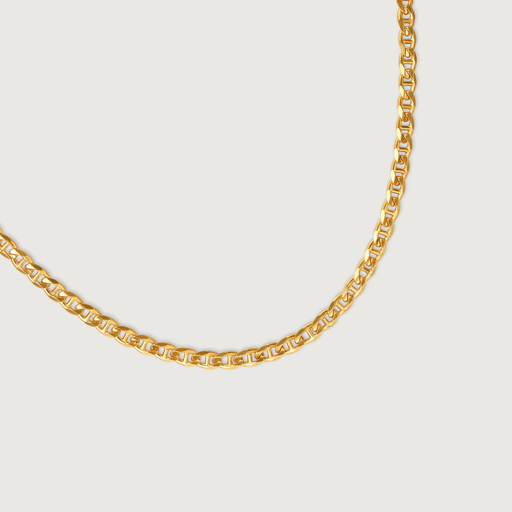 Cascade Link 22 Kt Gold Chain,,hi-res image number null