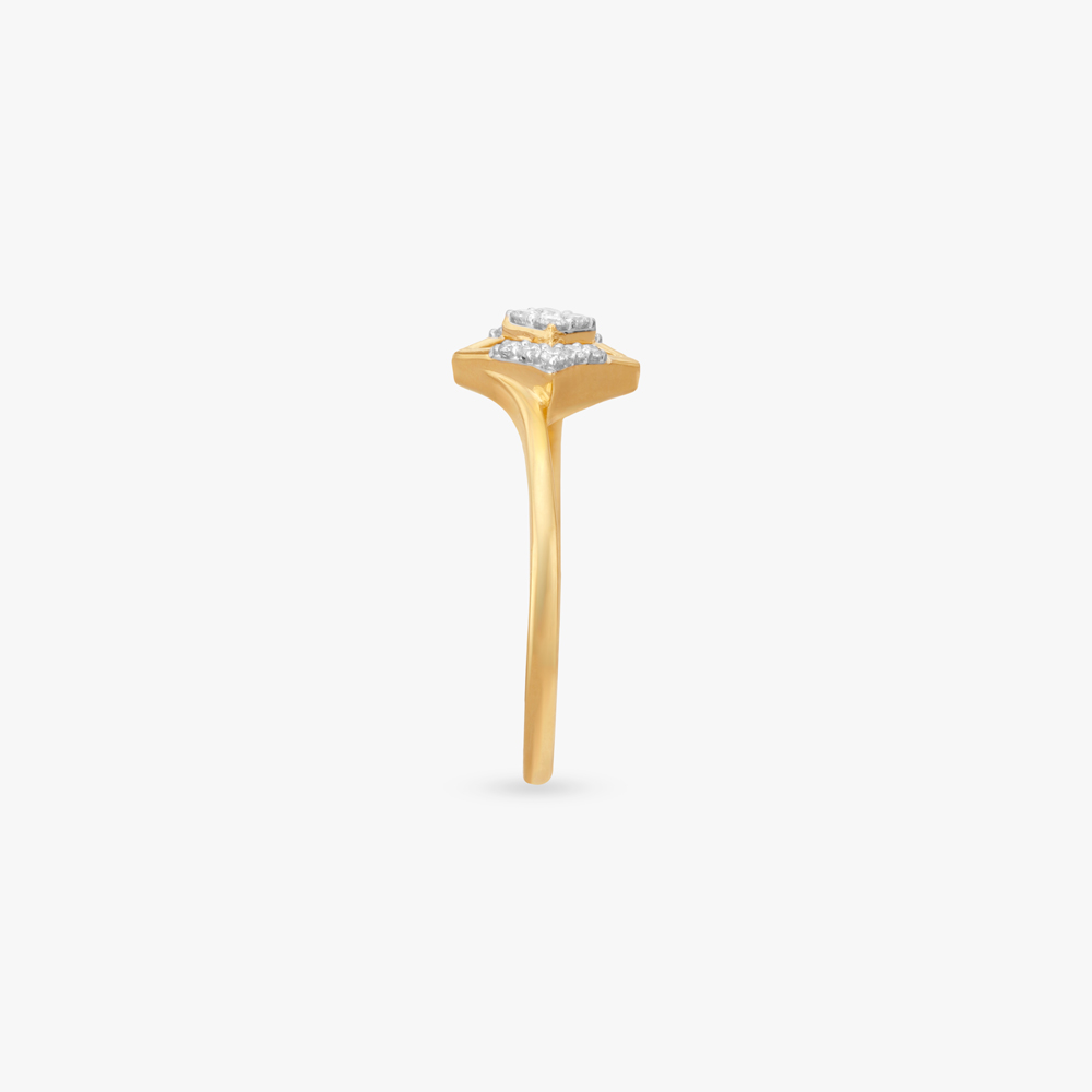 Structured Sparkle Diamond Ring,,hi-res image number null