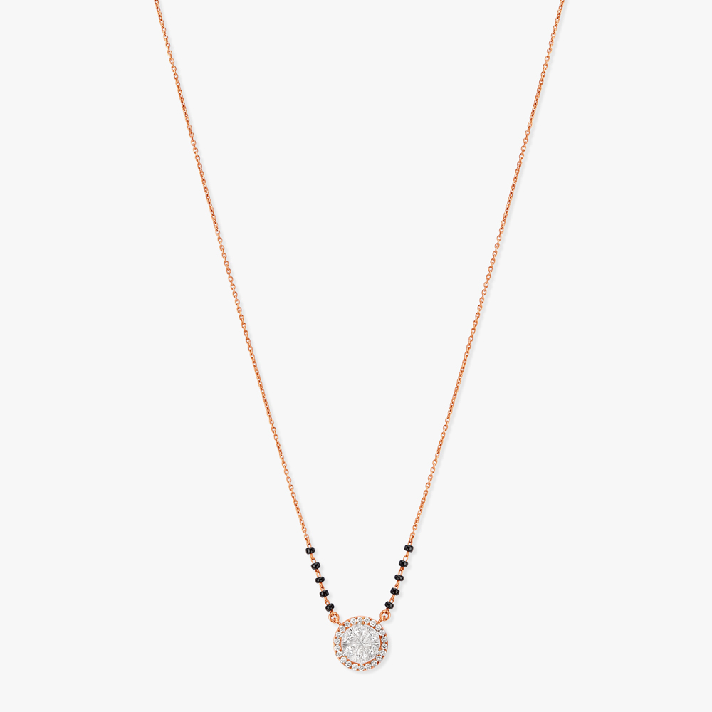 Studded Elegance Diamond Mangalsutra,,hi-res image number null