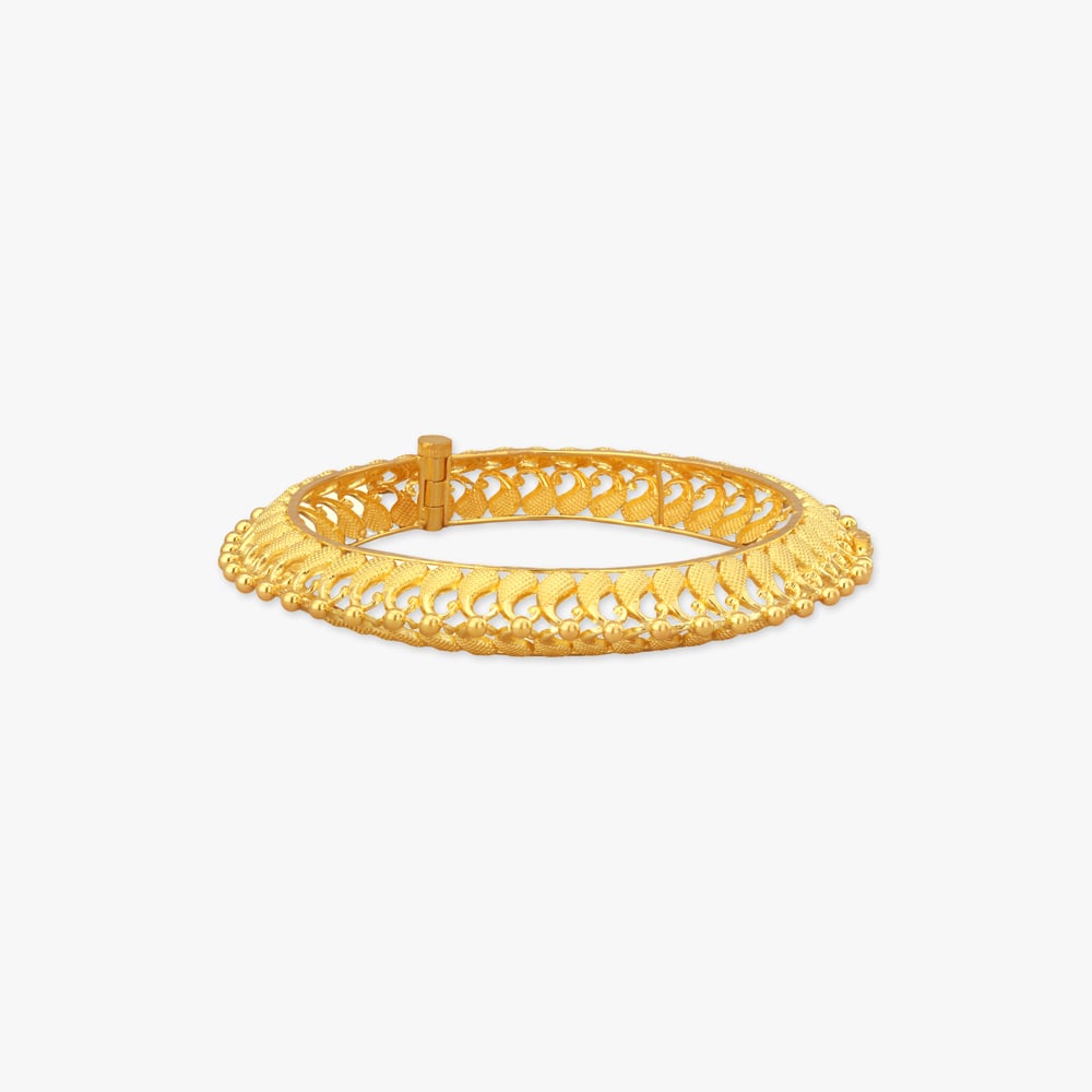 Shonali Bindu Kankan Gold Bangles,,hi-res image number null