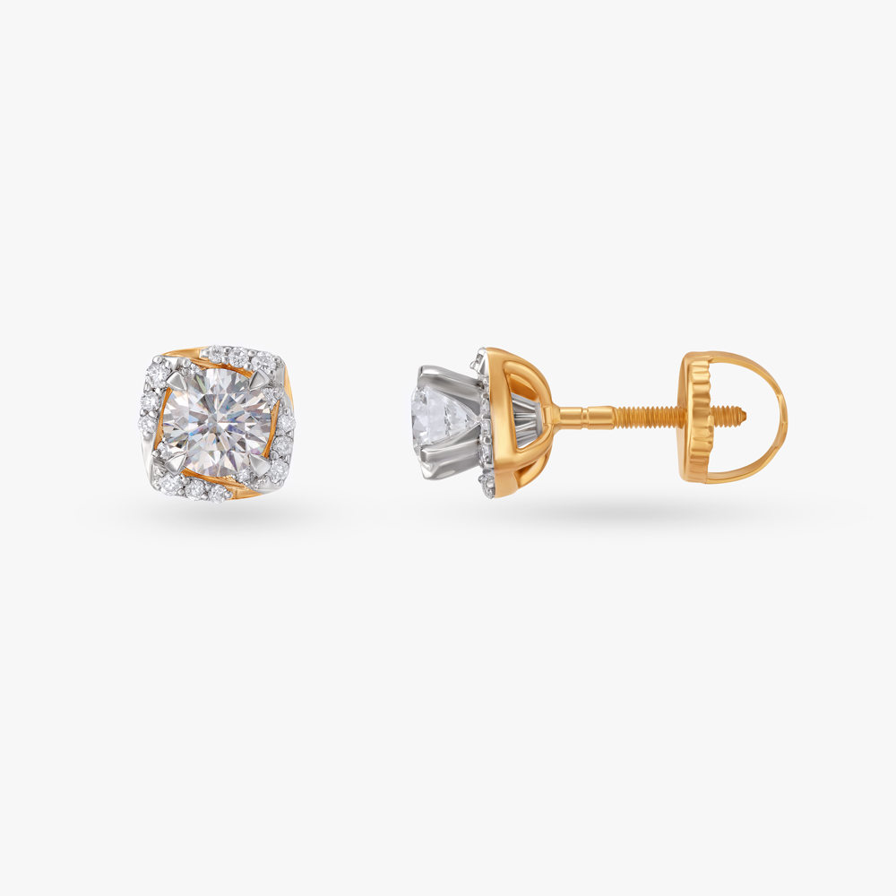 Epitome of Sophistication Celeste Solitaire Stud Earrings,,hi-res image number null
