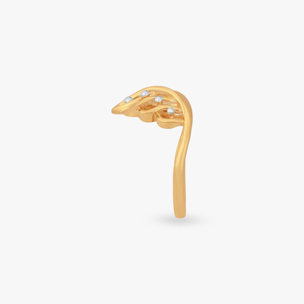 Ornate Arch Gold Ring,,hi-res image number null