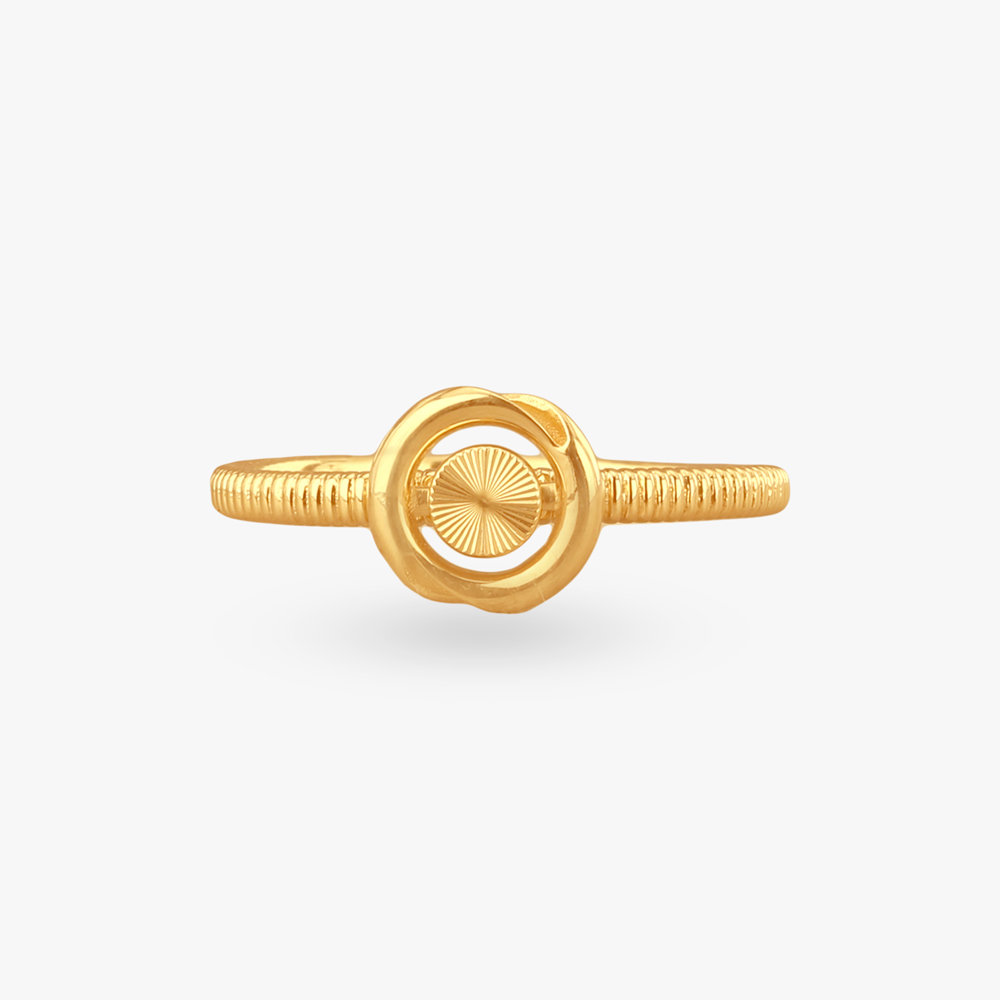 

Halo Loop Gold Ring