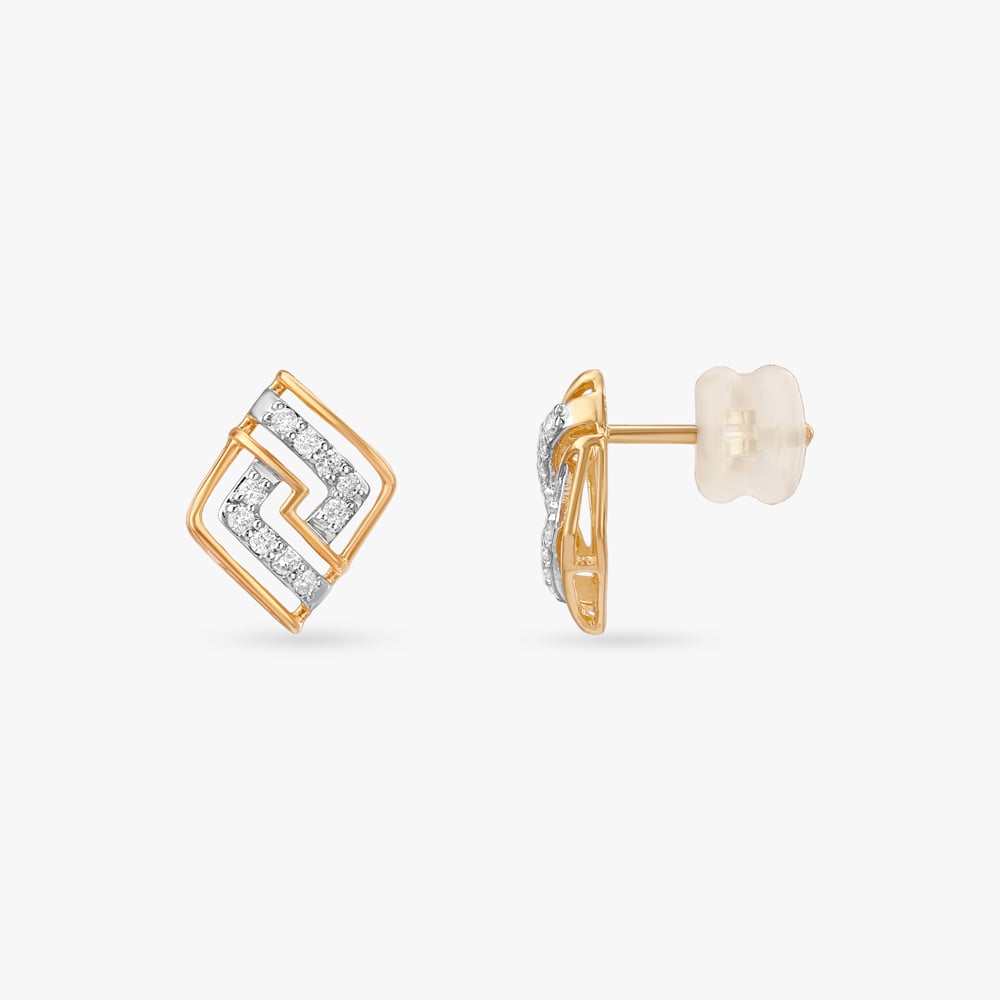 Deco Dreamlines Diamond Pendant and Earrings Set,,hi-res image number null