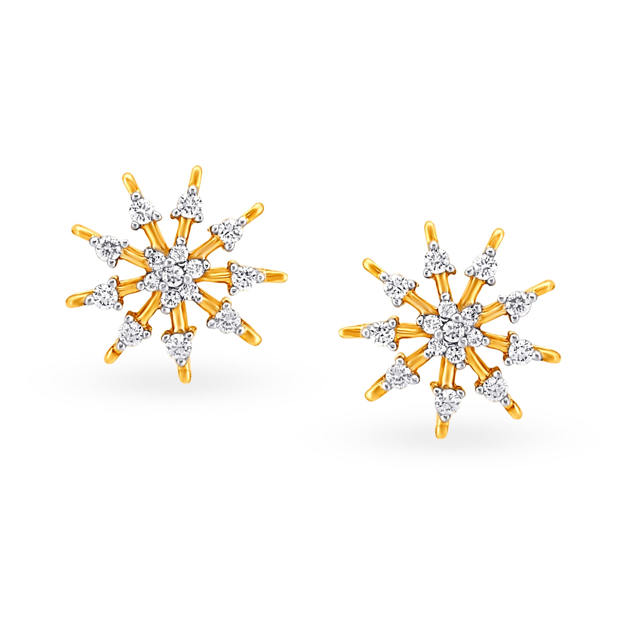 Attractive Diamond Stud Earrings,,hi-res image number null