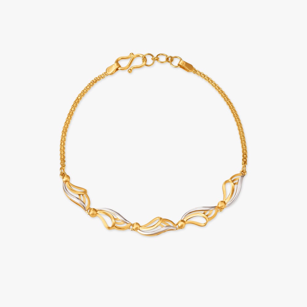 Ribbon Drift Gold Bracelet,,hi-res image number null