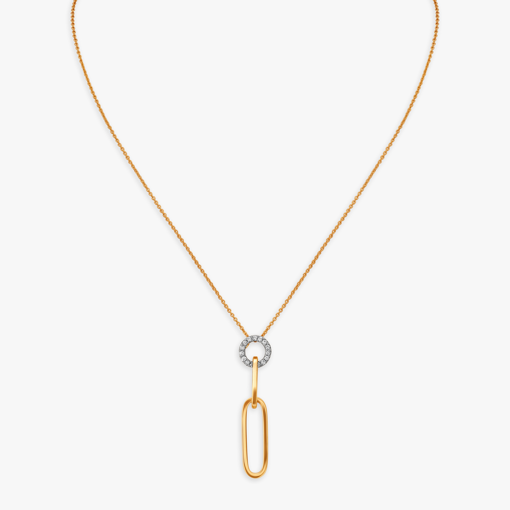 Enchanted Moon Diamond Pendant with Chain,,hi-res image number null