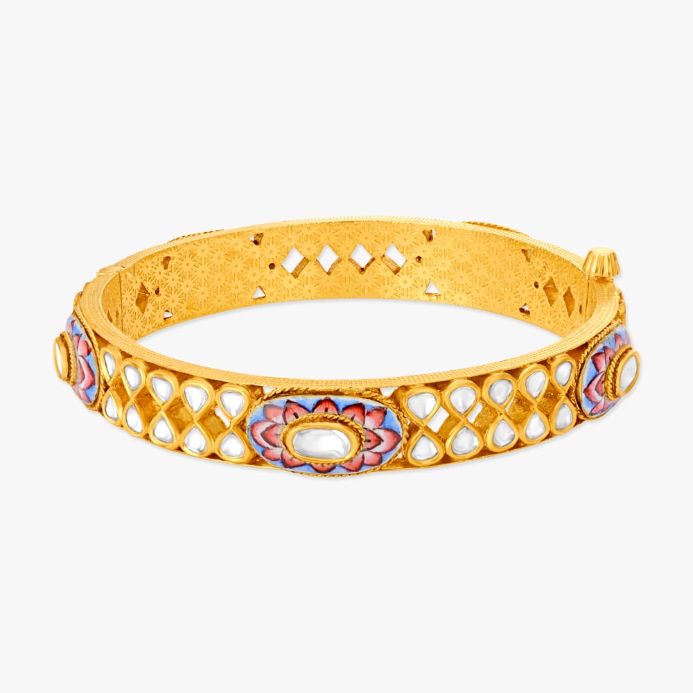 Alankrit Polki Bangle,,hi-res image number null