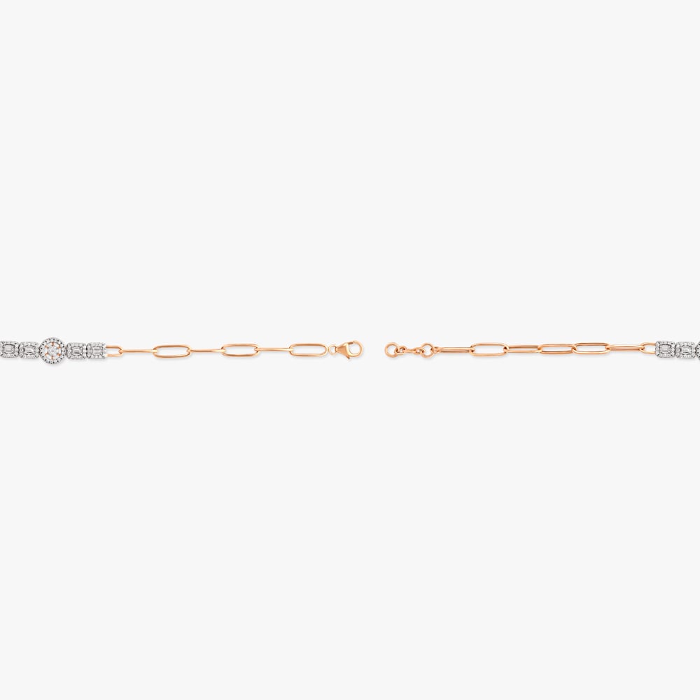 Dazzling Diamond Interlock Bracelet,,hi-res image number null