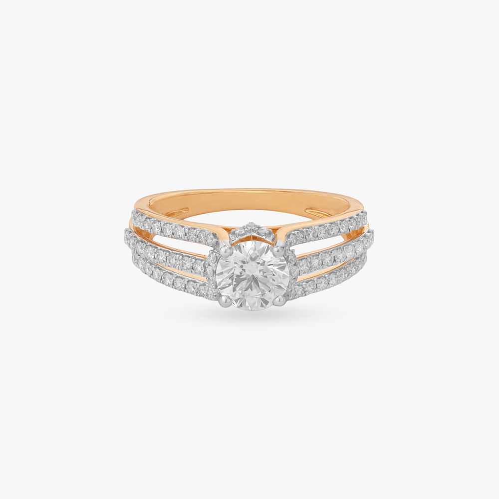 Eternal Beam Solitaire Ring,,hi-res image number null
