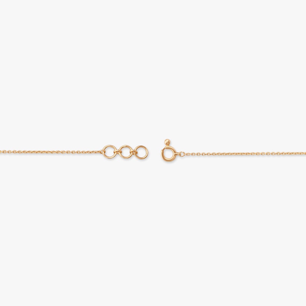 Diamond Leaf Charm Bracelet,,hi-res image number null
