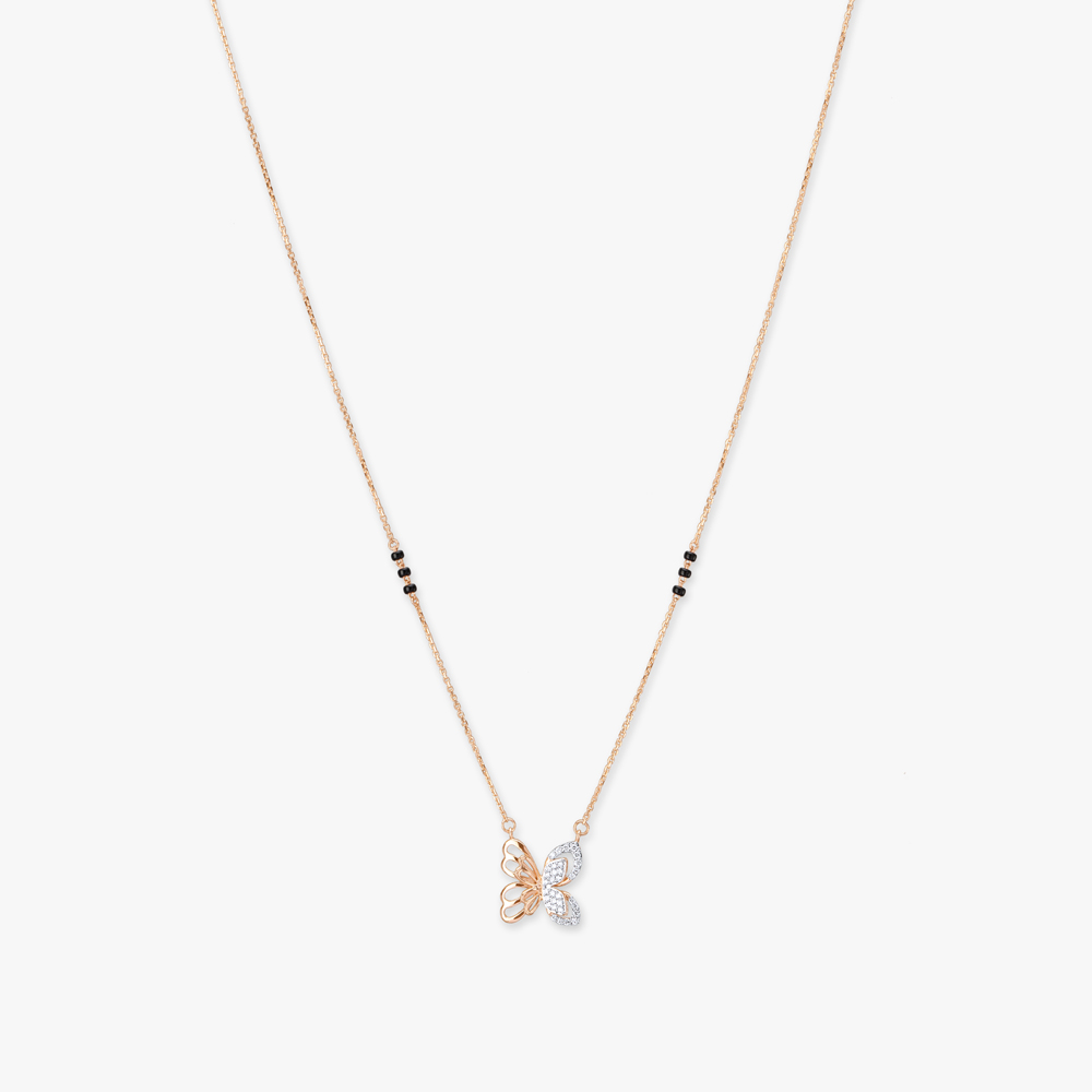 Whimsical Charm Diamond Mangalsutra,,hi-res image number null